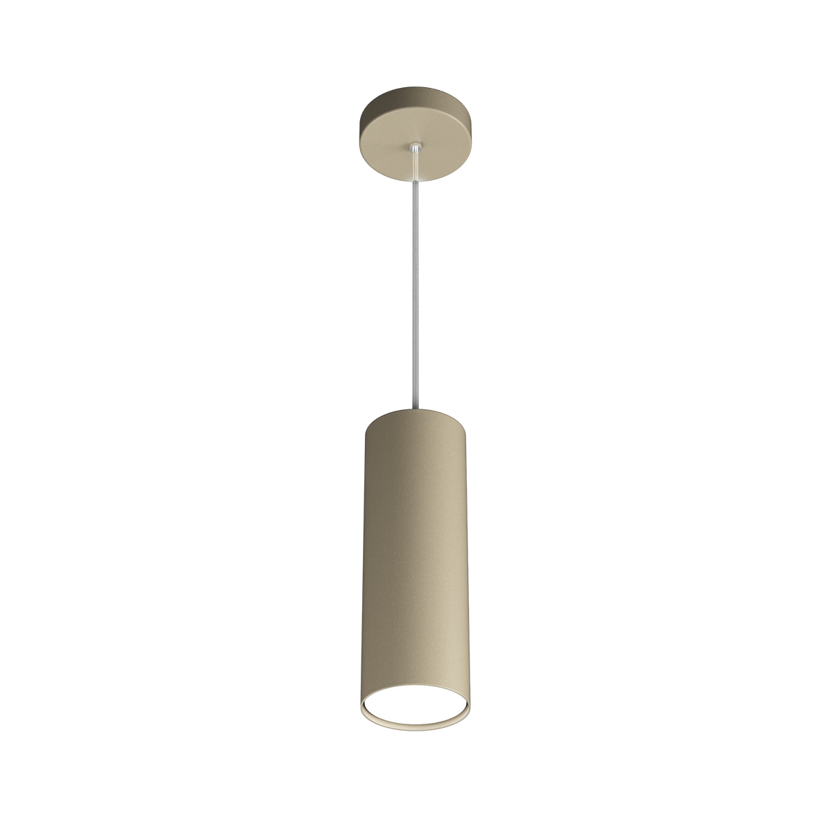 1128/S25-SA CLOUD SOSPENSIONE TUBO H.25 1 LUCE SABBIA