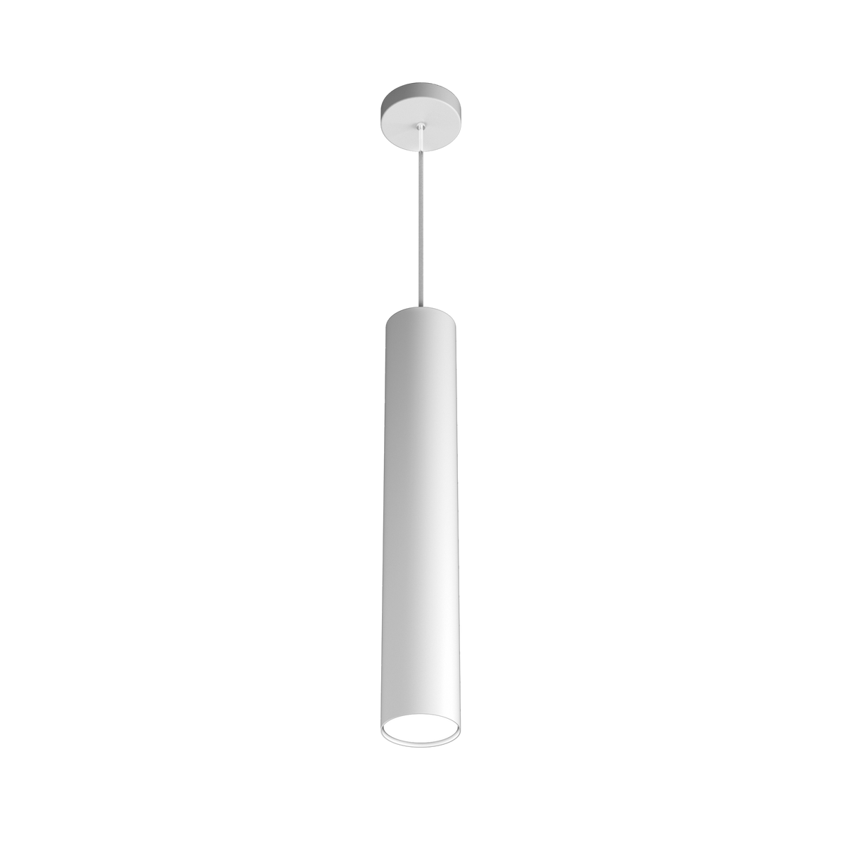 1128/S50-BI CLOUD SOSPENSIONE TUBO H.50 1 LUCE BIANCO