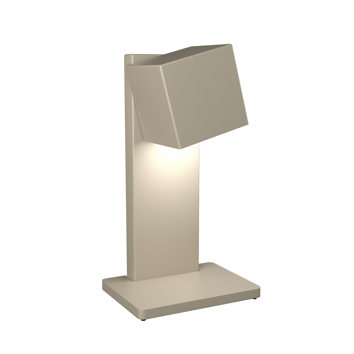 1129/P-SA PLATE PORTATILE 1 LUCE SABBIA