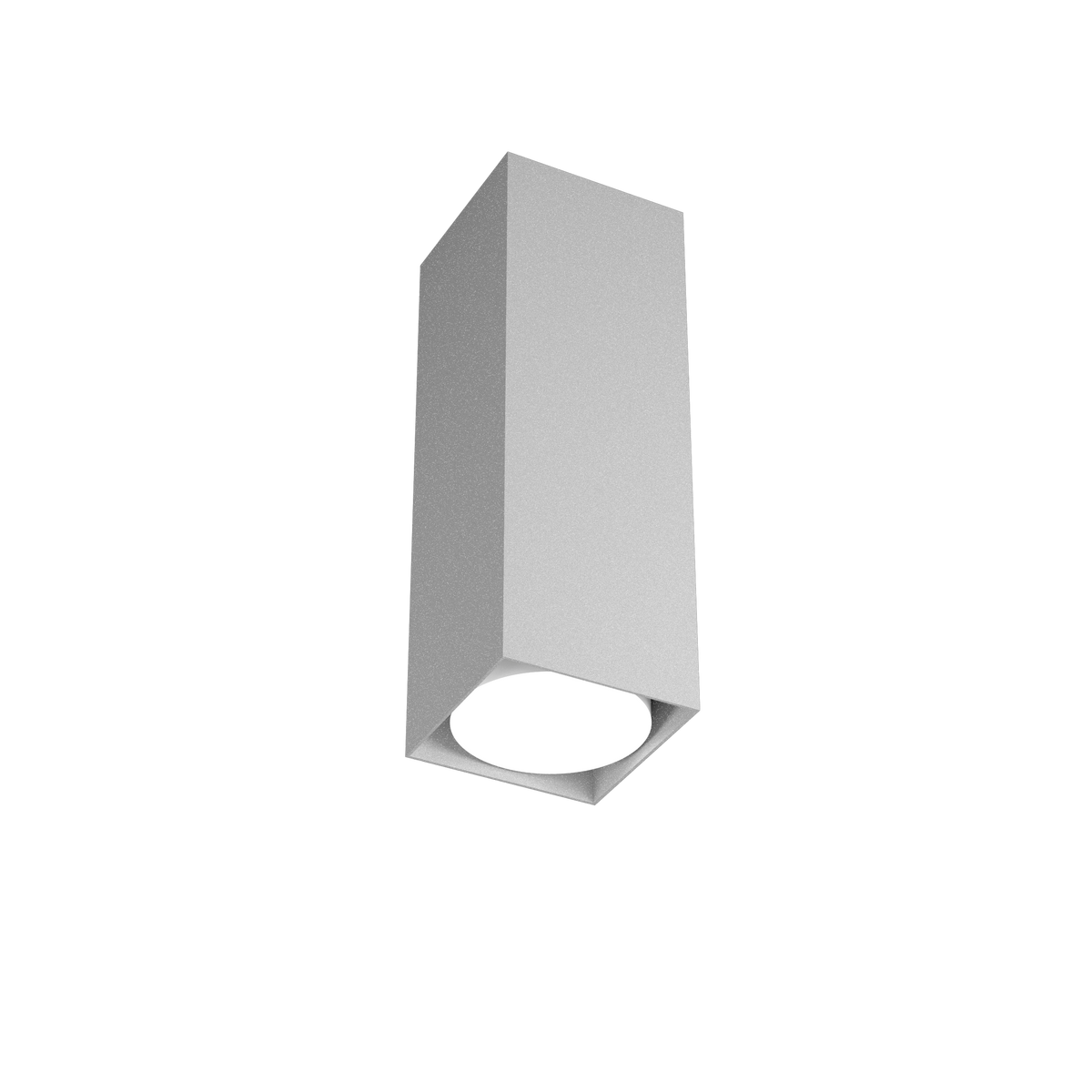 1129/PL25-GR PLATE PLAFONIERA TUBO H.25 1 LUCE GRIGIO