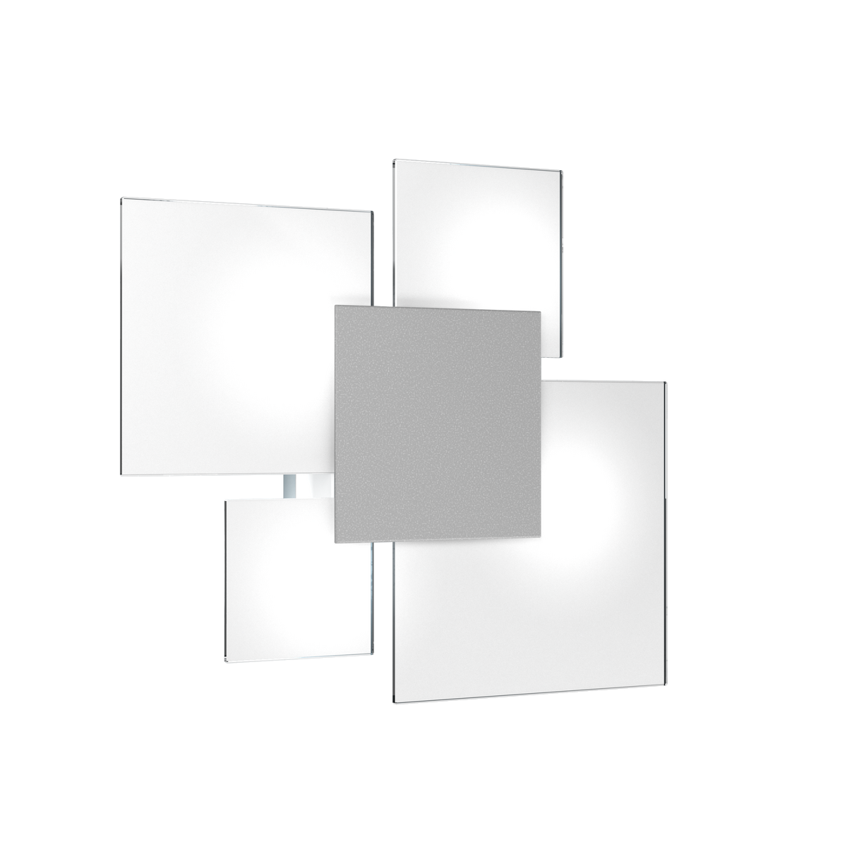 1148/45-GR UPGRADE/45 APPLIQUE/PLAFONIERA 4 LUCI GRIGIO