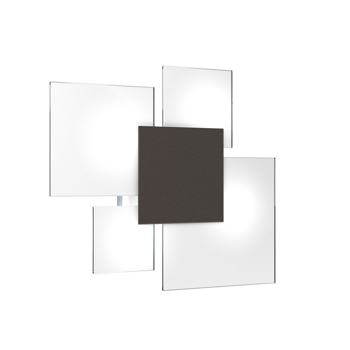 1148/45-MA UPGRADE/45 APPLIQUE/PLAFONIERA 4 LUCI MARRONE