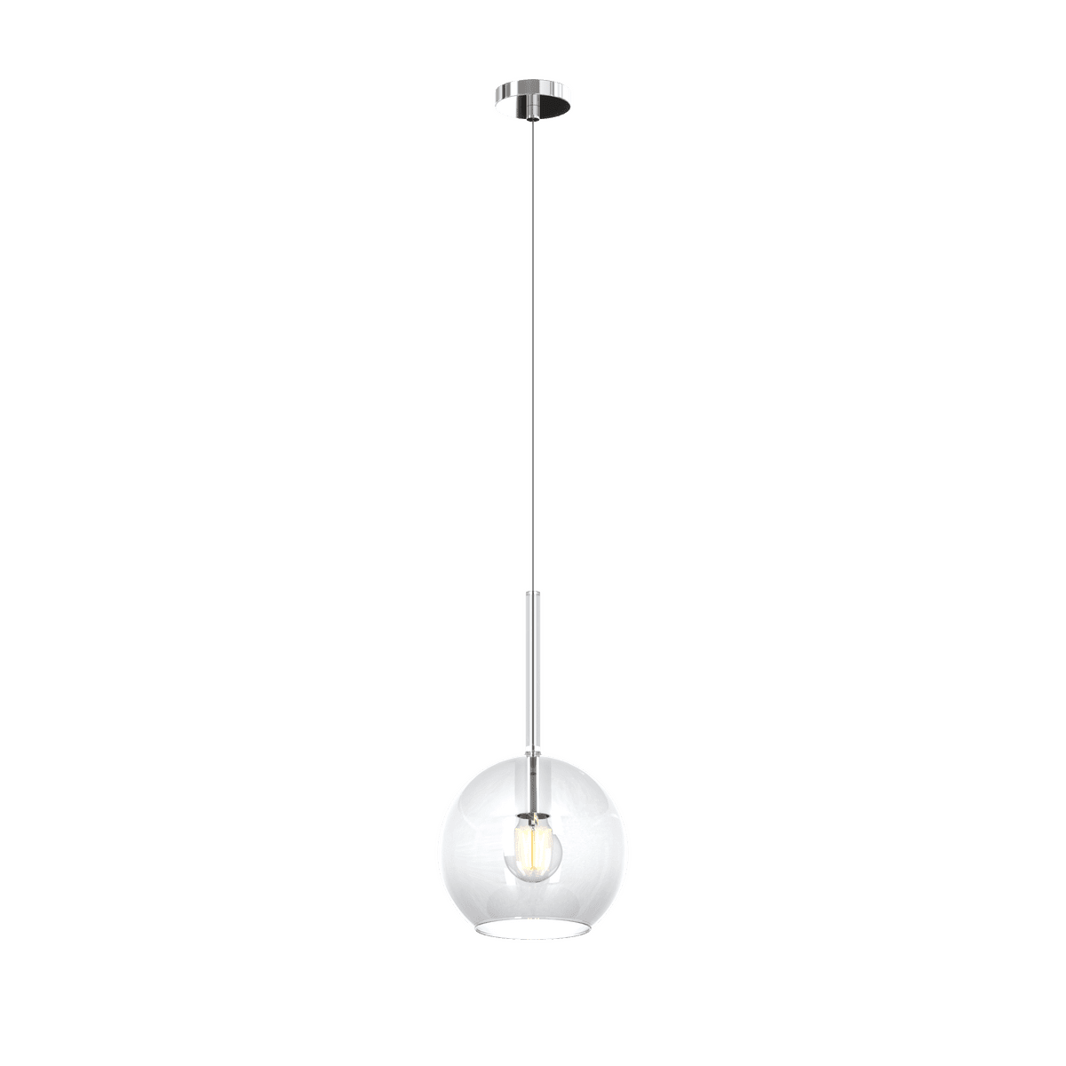 1155CR/SM-TR FUTURE SOSP. CROMO 1 LUCE MEDIA TRASPARENTE