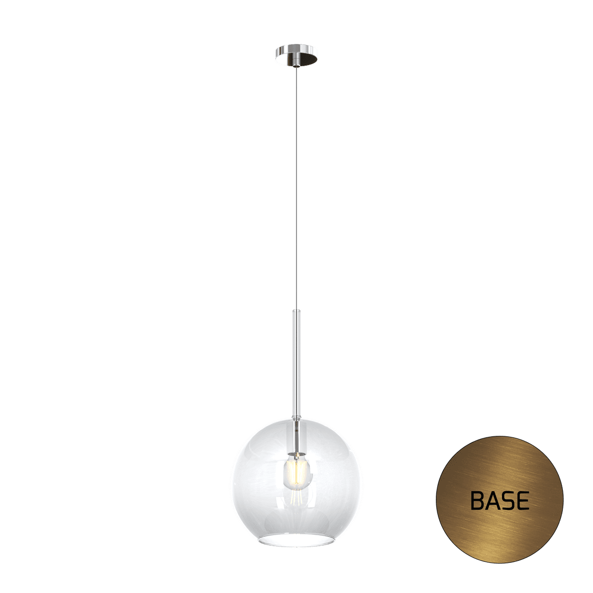 1155OS/SG-TR FUTURE SOSP. OTTONE SAT. 1 LUCE GRANDE TRASPARENTE