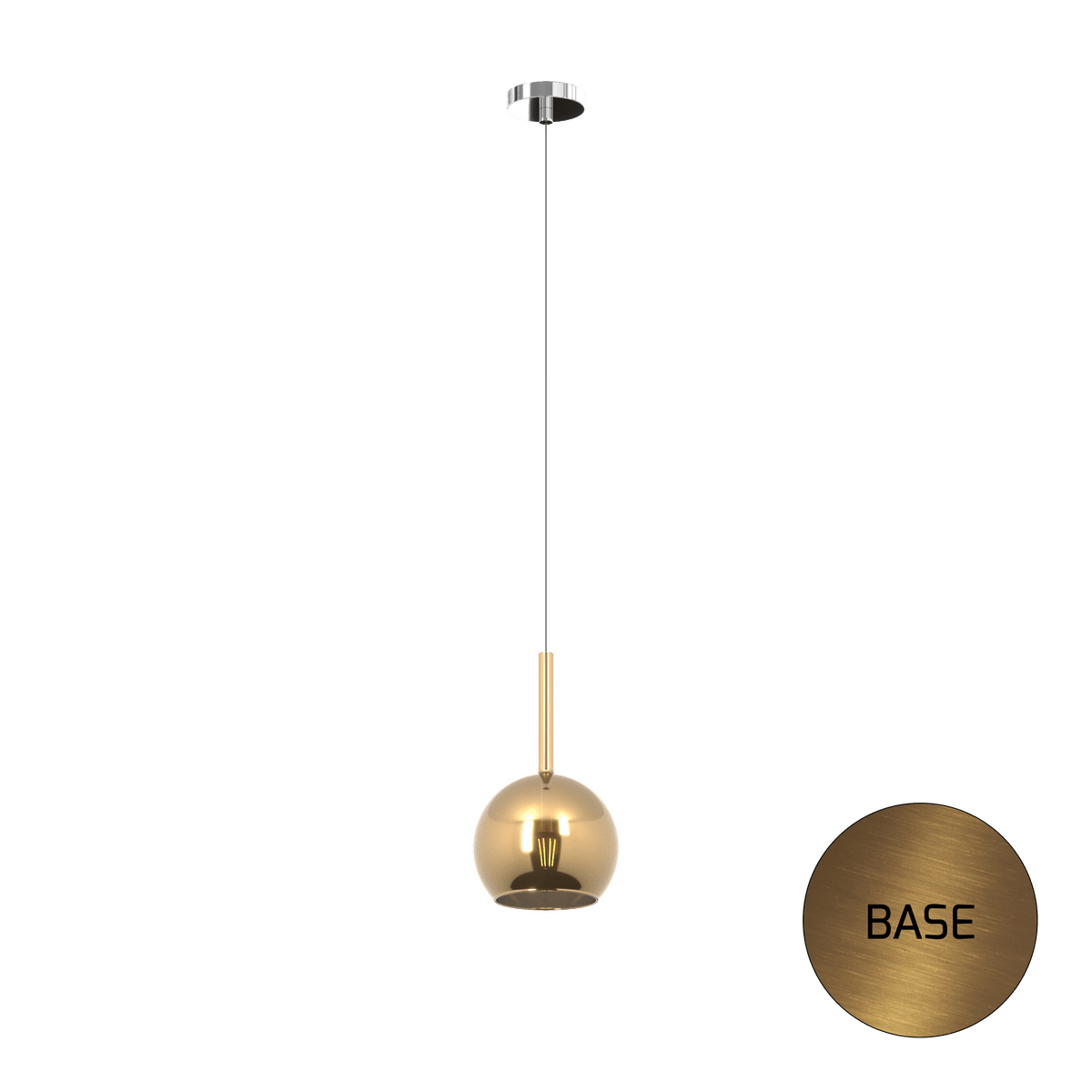 1155OS/SP-OR FUTURE SOSP. OTTONE SAT. 1 LUCE PICCOLA ORO