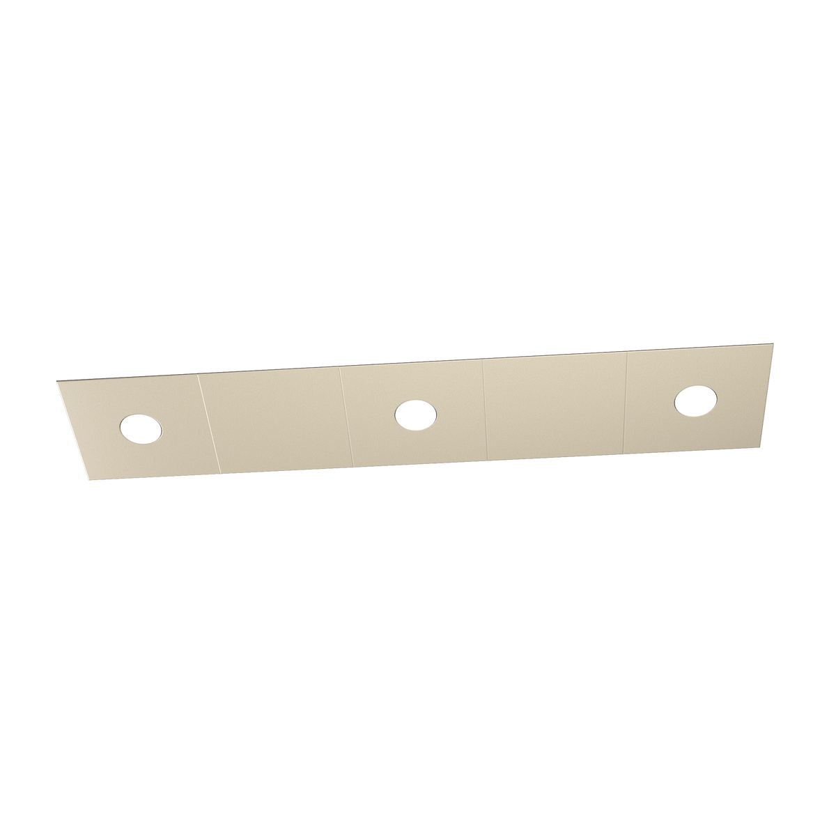 1156/3L2D-SA ECCENTRIC APPLIQUE/PLAFONIERA 3 LUCI + 2 DECORATIVO SABBIA