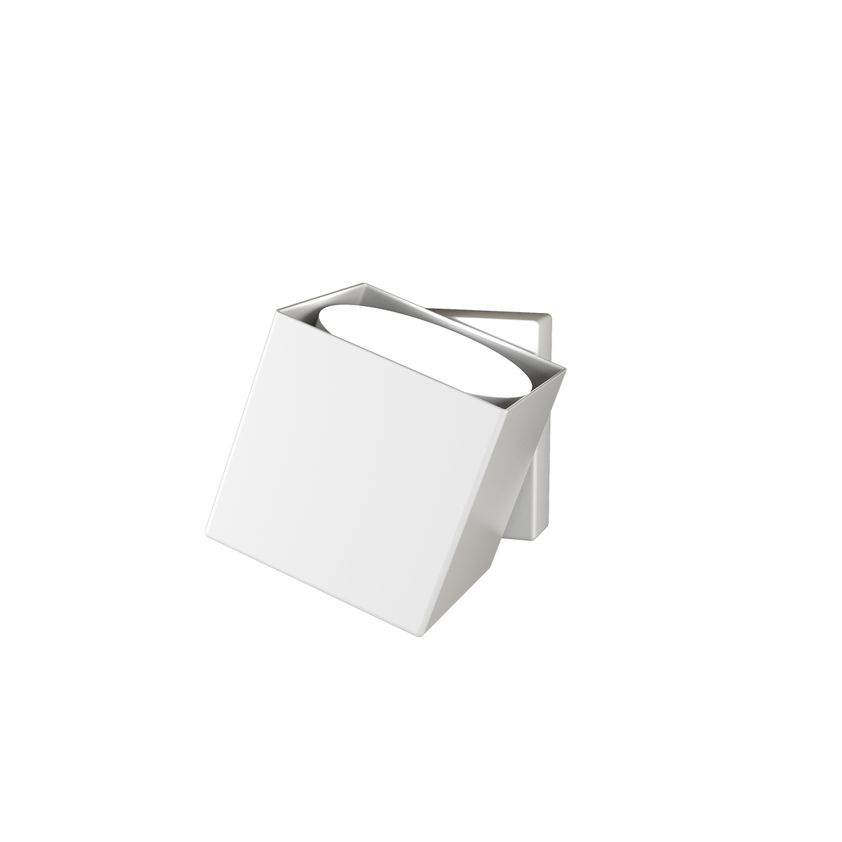 1160/1-BI ROTATION APPLIQUE 1 LUCE BIANCO