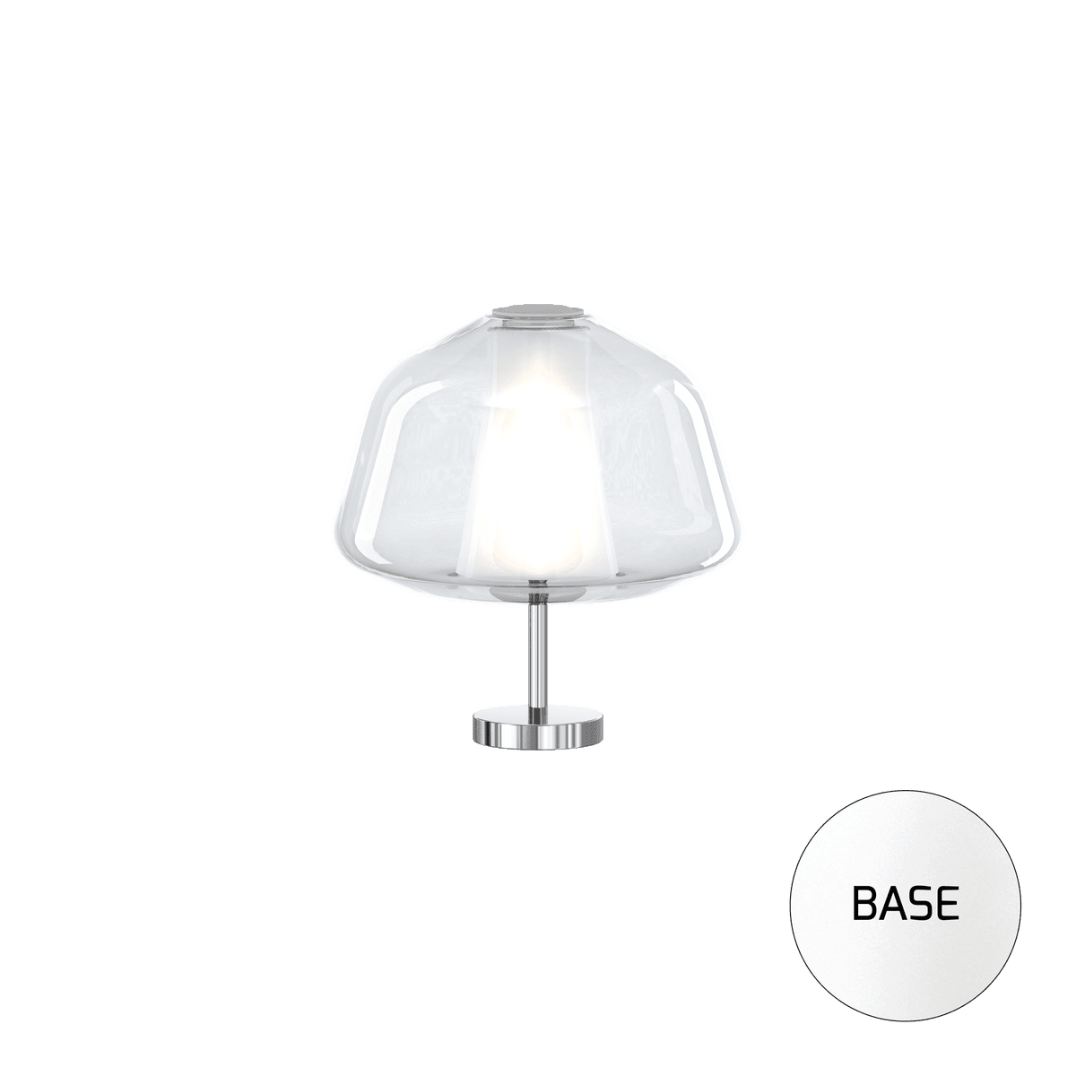 1176BI/P ALPHA-TR DOUBLE SKIN PORTATILE BIANCO VETRO ALPHA TRASPARENTE
