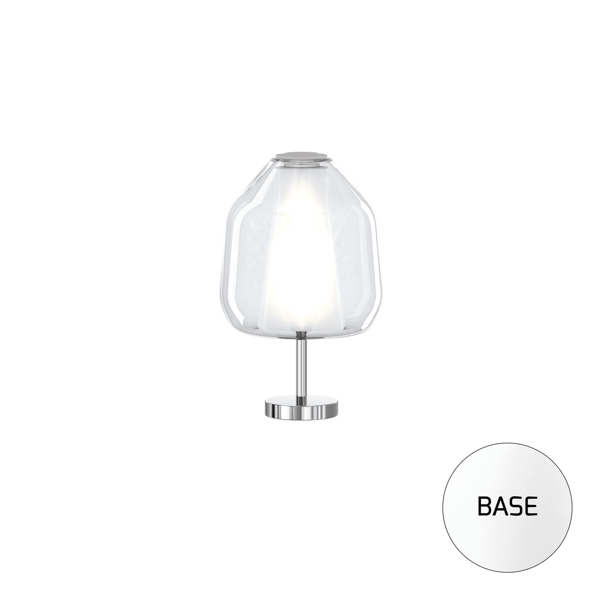 1176BI/P BETA-TR DOUBLE SKIN PORTATILE BIANCO VETRO BETA TRASPARENTE