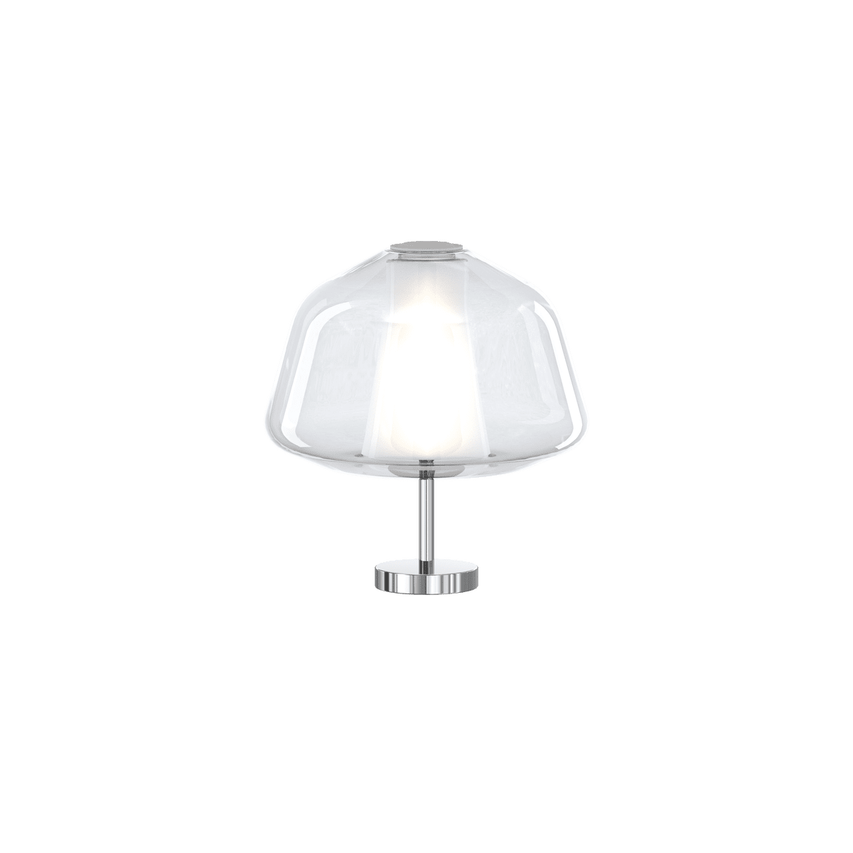 1176CR/P ALPHA-TR DOUBLE SKIN PORTATILE CROMO VETRO ALPHA TRASPARENTE