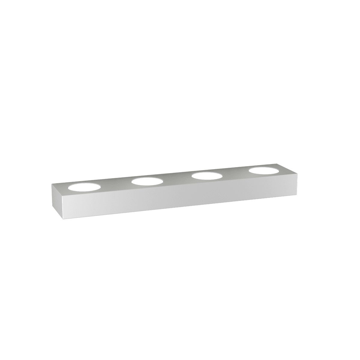 BEASIDE APPLIQUE 7 LUCI BIEMISSIONE BIANCO