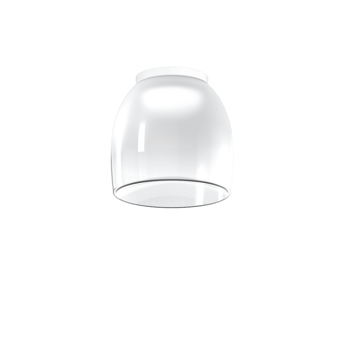 1192BI/PLG DRUM PLAFONIERA GRANDE DECORO BIANCO