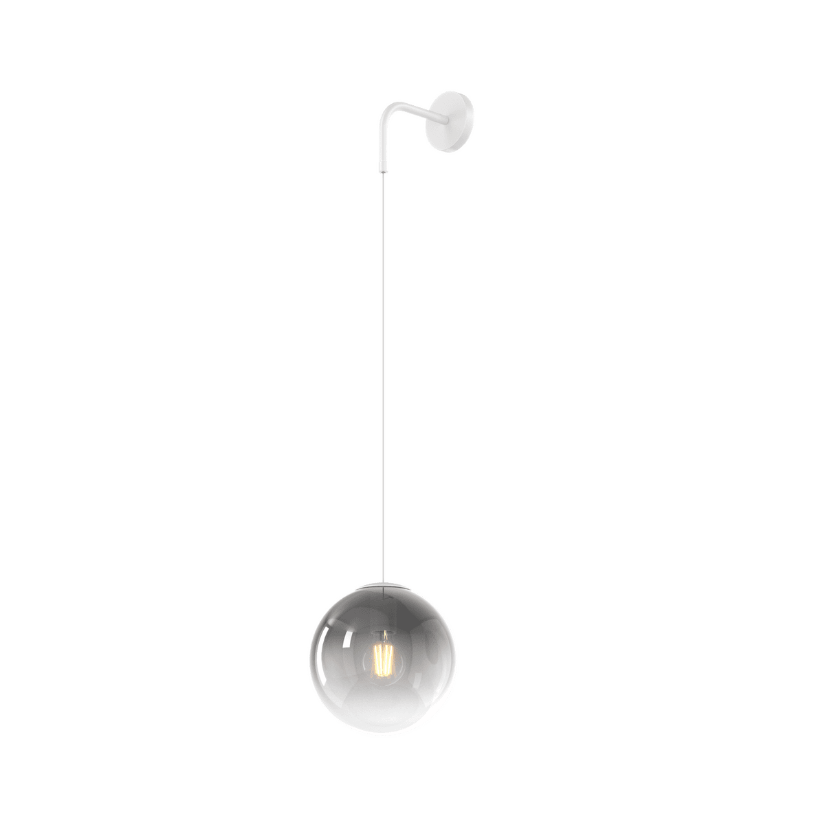 1194BI/A-FU BIG ECLIPSE APPLIQUE BIANCO 1 LUCE VETRO FUM?