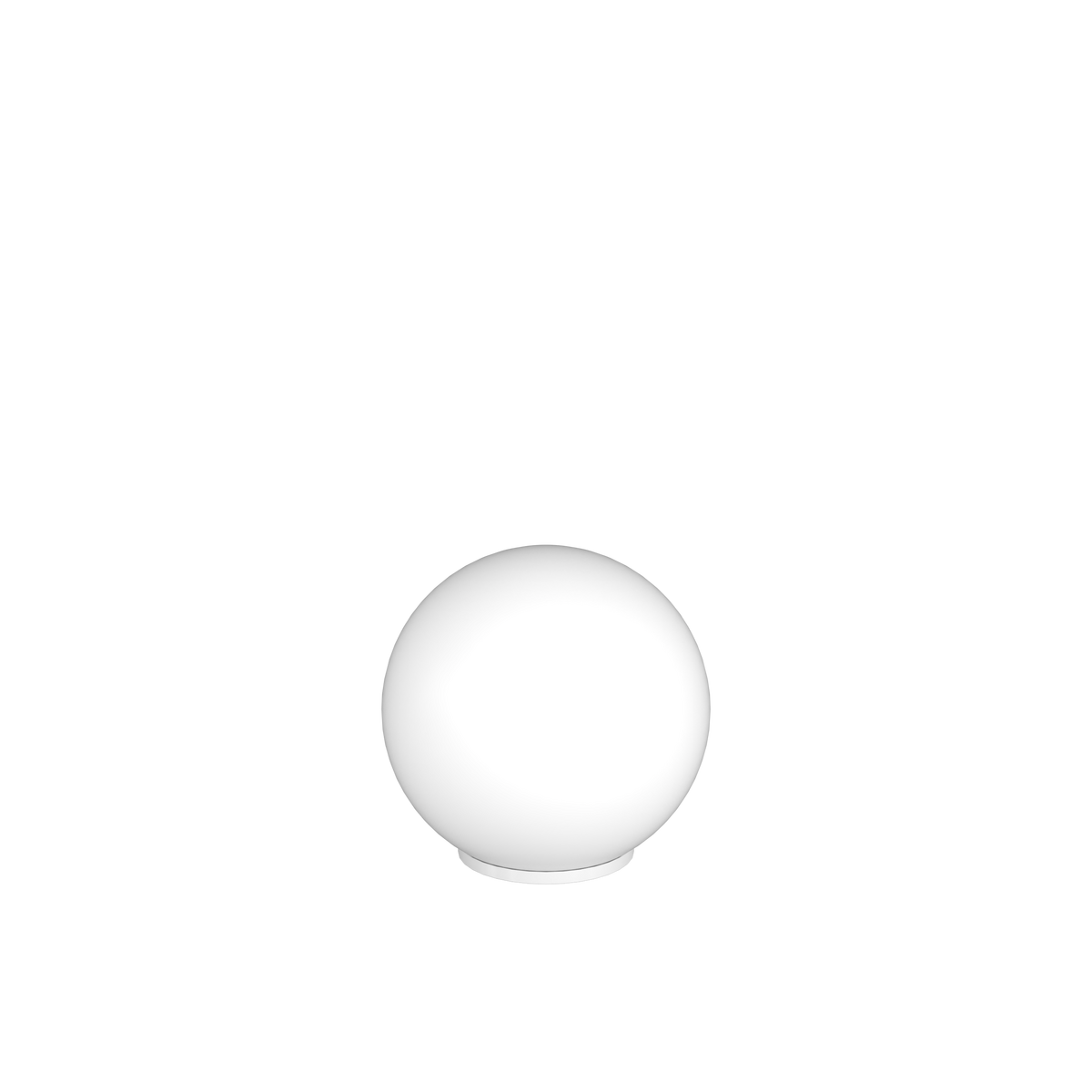 1195BI/LT30 MARS LAMPADA DA TAVOLO BIANCO D.30 CM. 1 LUCE