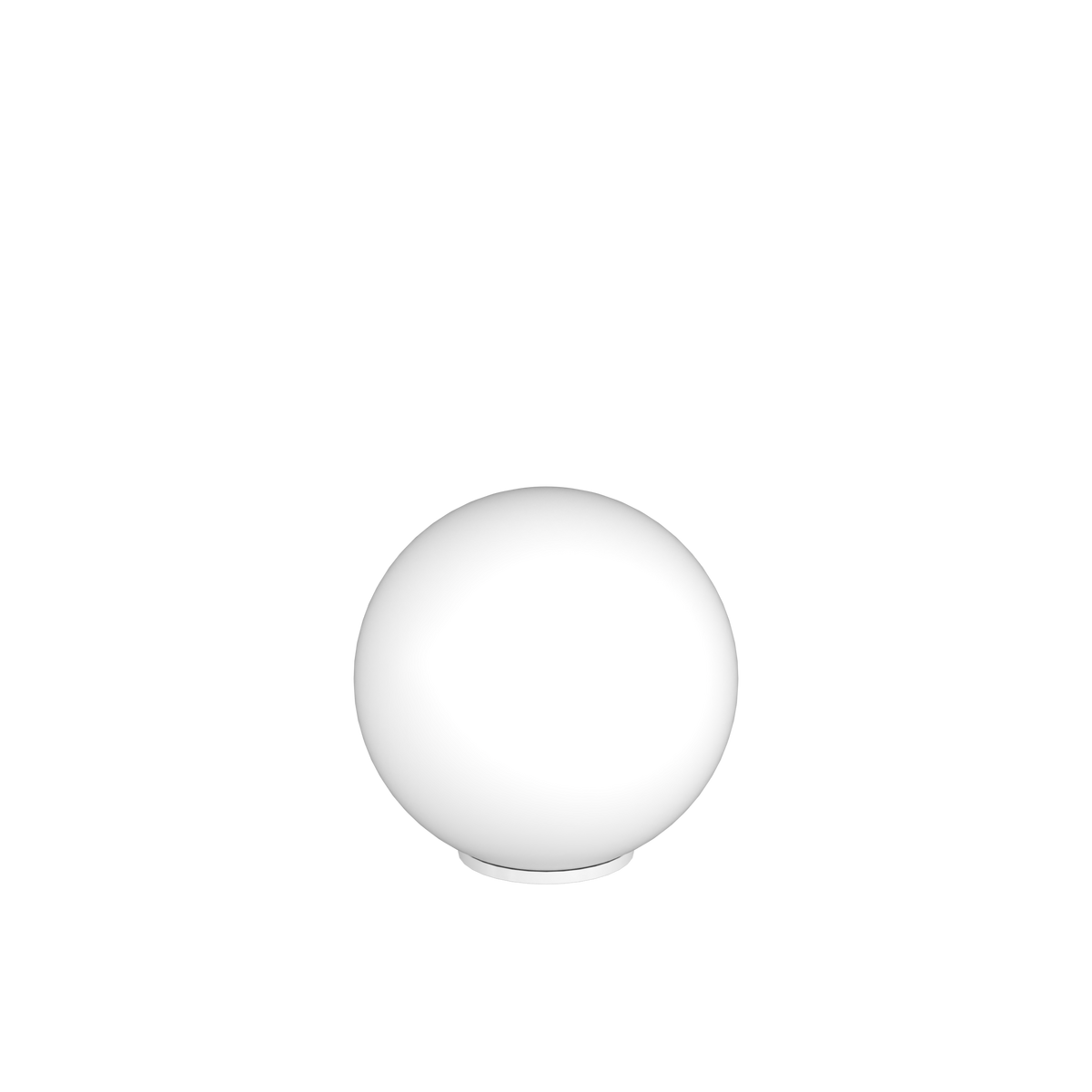 1195BI/LT35 MARS LAMPADA DA TAVOLO BIANCO D.35 CM. 1 LUCE