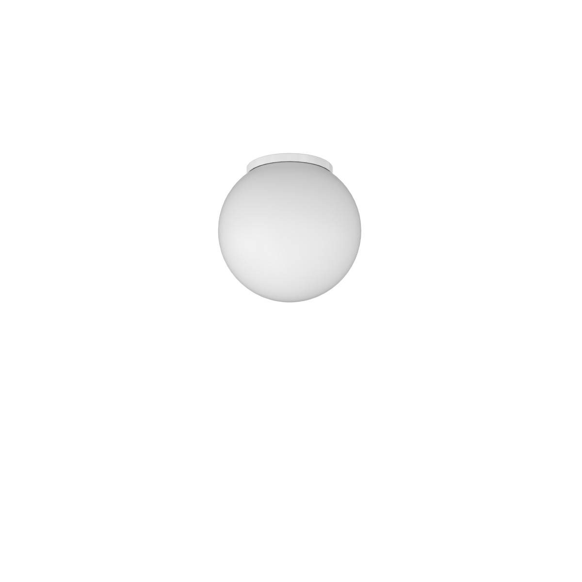 1195BI/PL20 MARS PLAFONIERA BIANCO D.20 CM. 1 LUCE