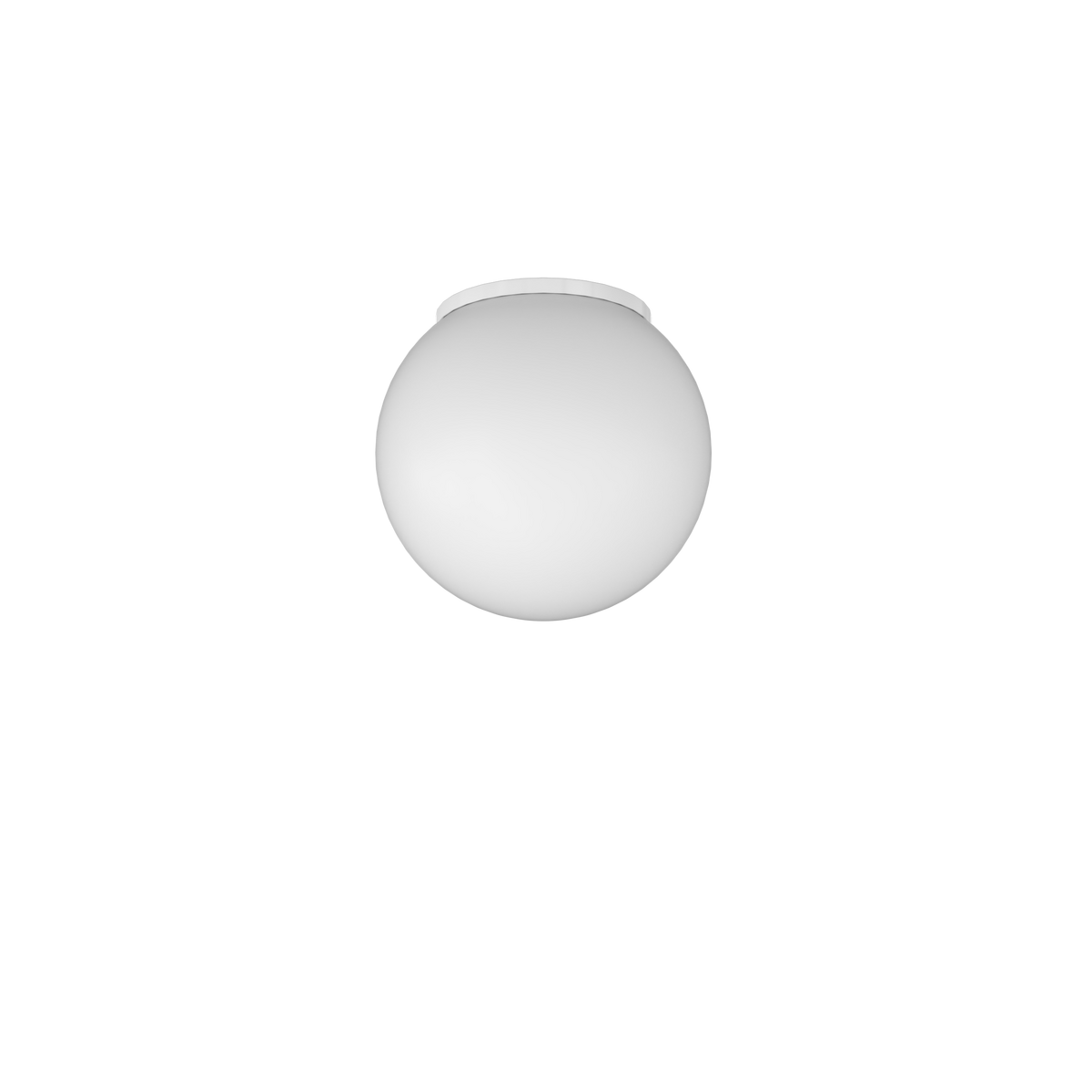 1195BI/PL25 MARS PLAFONIERA BIANCO D.25 CM. 1 LUCE