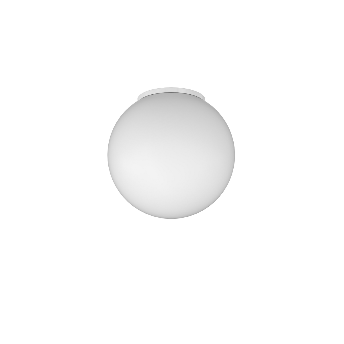 1195BI/PL30 MARS PLAFONIERA BIANCO D.30 CM. 1 LUCE