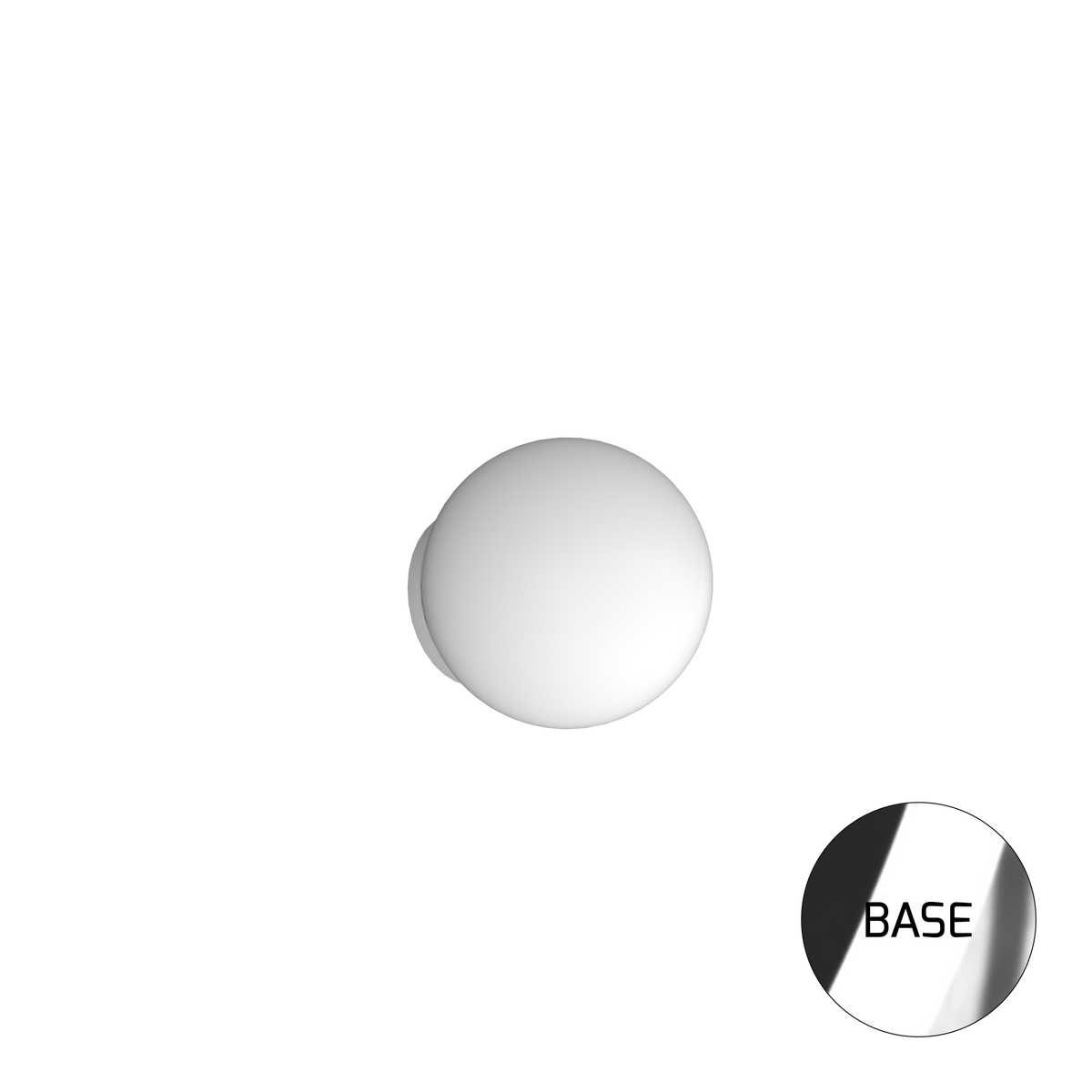 1195CR/A MARS APPLIQUE CROMO D.20 CM. 1 LUCE