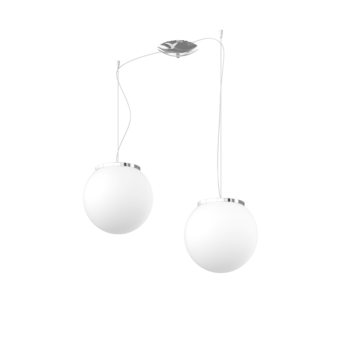 1195/S2-25 MARS SOSPENSIONE D.25 CM. 2 LUCI