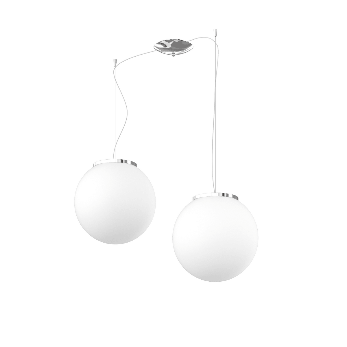 1195/S2-30 MARS SOSPENSIONE D.30 CM. 2 LUCI