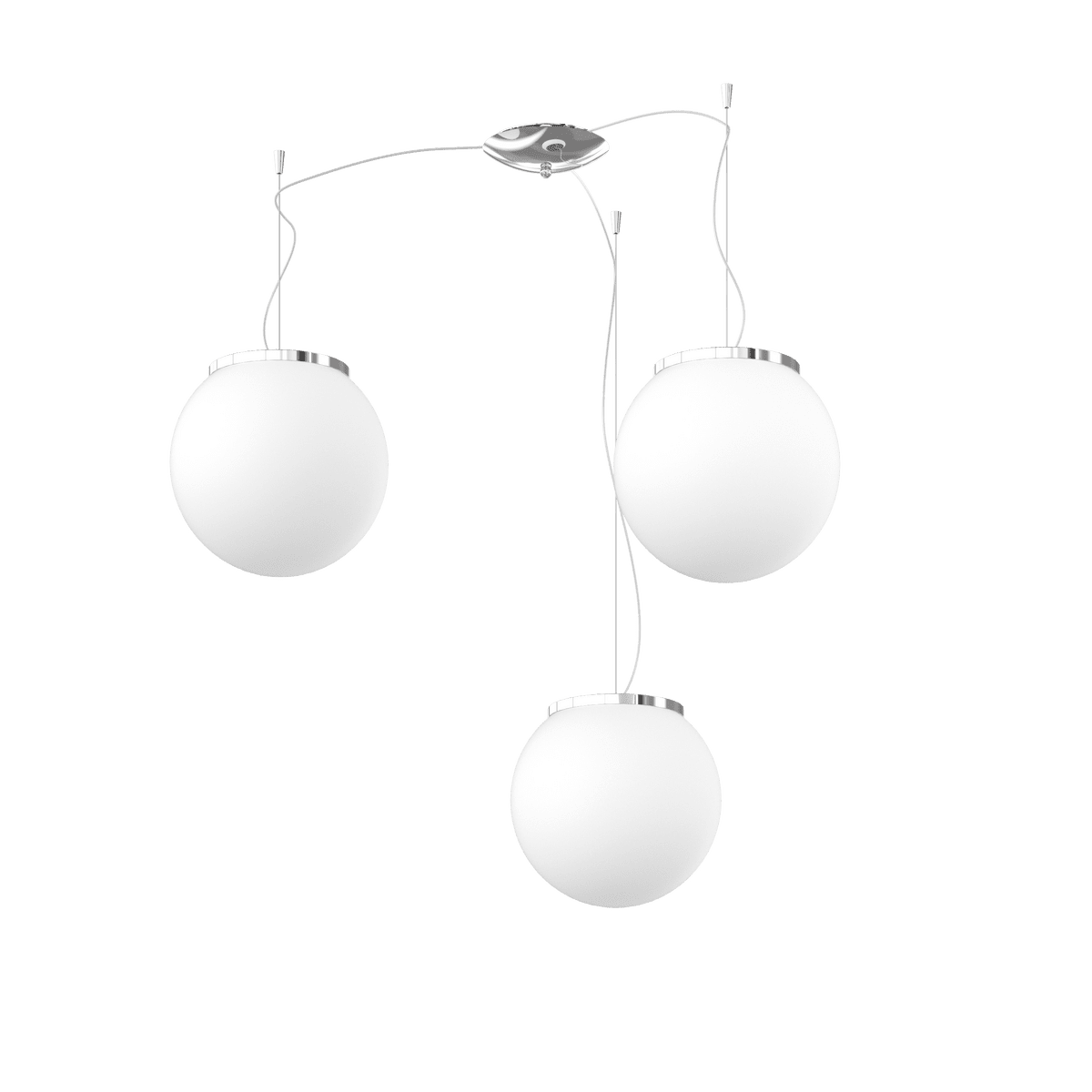 1195/S3-25 MARS SOSPENSIONE D.25 CM. 3 LUCI