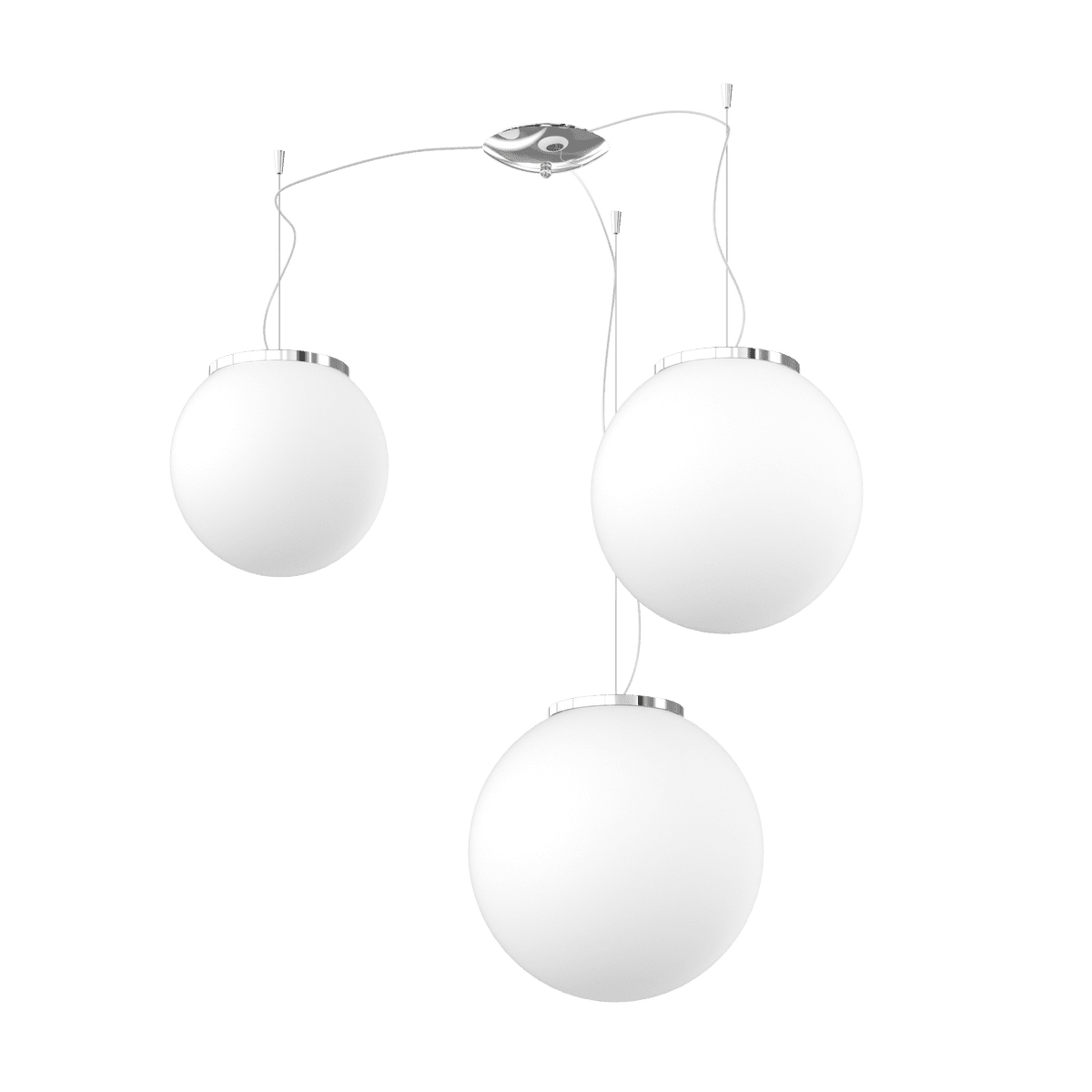 1195/S3-MIX MARS SOSPENSIONE D.25+30+35 CM. 3 LUCI