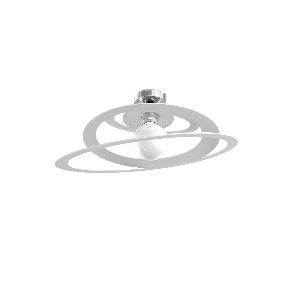 1197/PL50-BI BUNGEE PLAFONIERA D.50 CM. 1 LUCE BIANCO