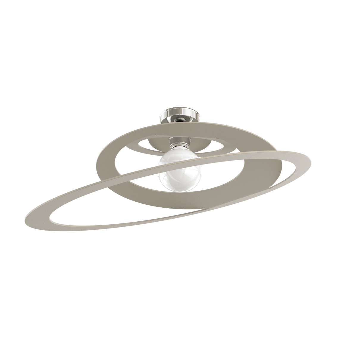 1197/PL70-SA BUNGEE PLAFONIERA D.70 CM. 1 LUCE SABBIA
