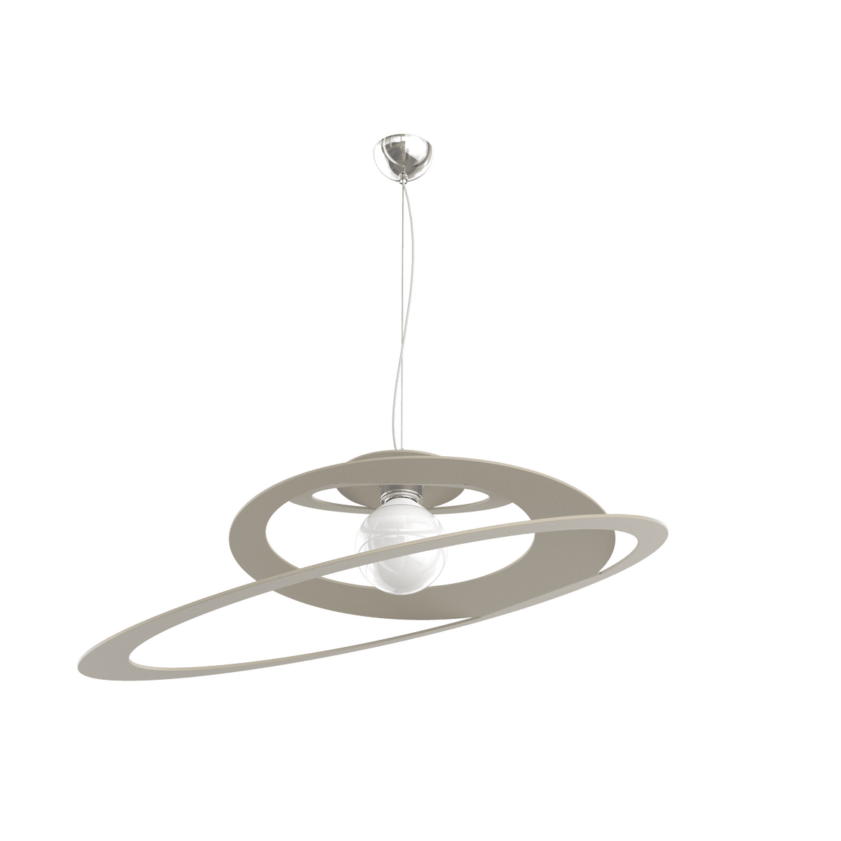1197/S70-SA BUNGEE SOSPENSIONE D.70 CM. 1 LUCE SABBIA