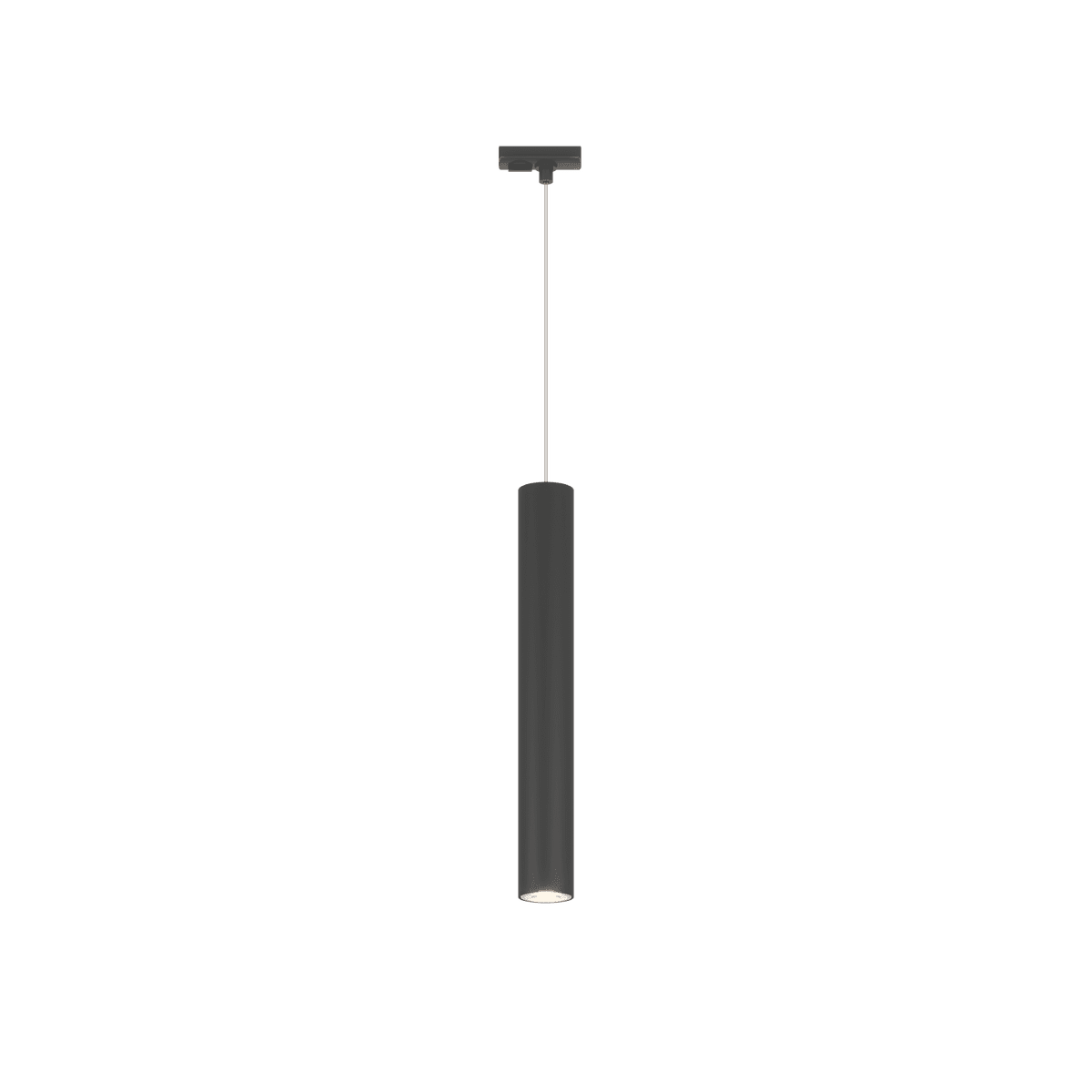 1203MONONE/S1-NE XENA SOSP. 1 LUCE NERO CON CAVO CM.250 E PRENDI CORRENTE NERO PER BINARIO MONO
