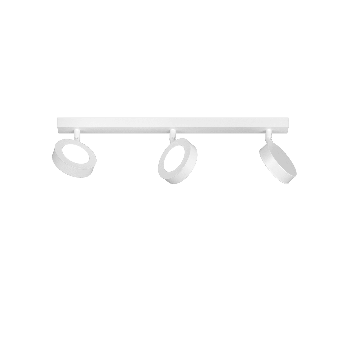 1204/3 R-BI RYAN APPLIQUE/PLAFONIERA 3 LUCI RETTANGOLARE BIANCO