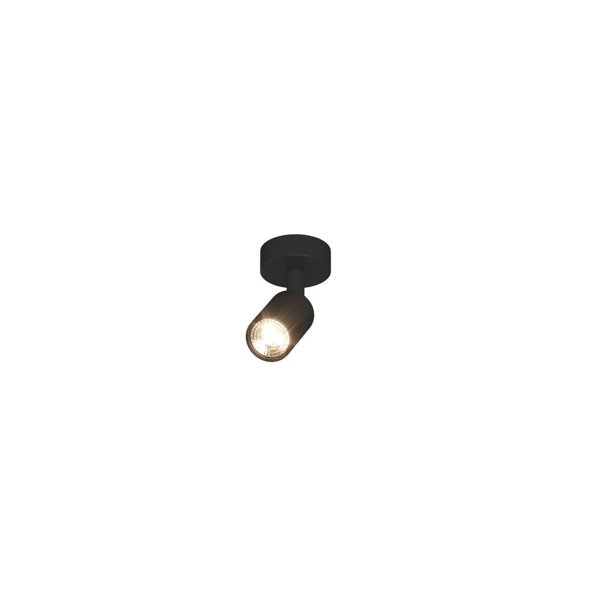 ISLA MICRO FARETTO 1 LUCE NERO GU10 35 MM.