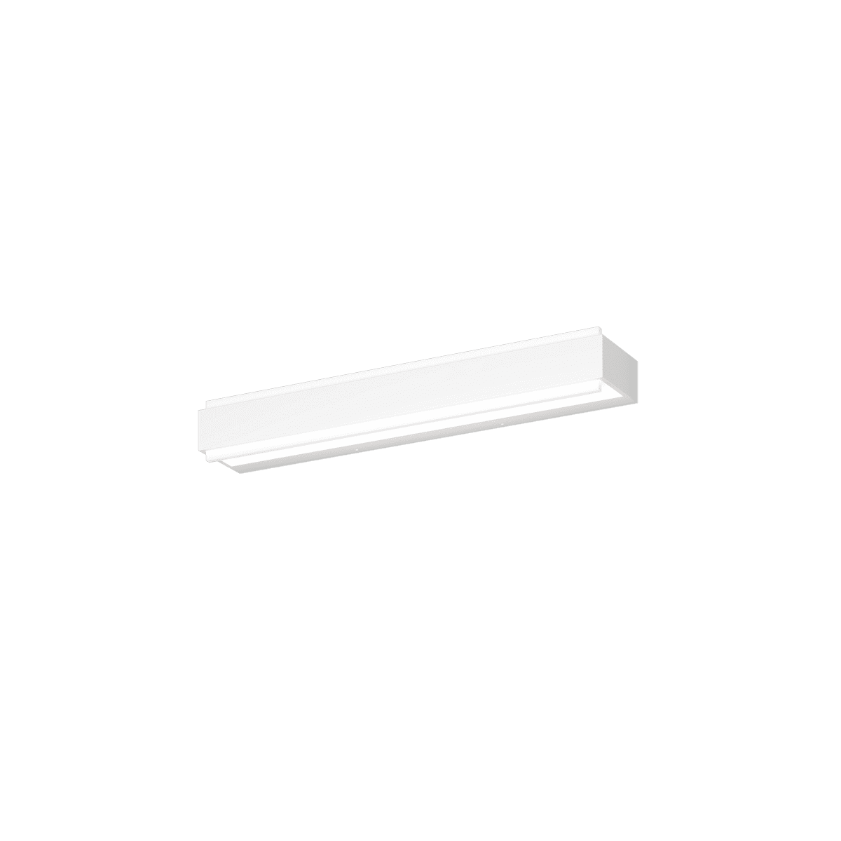 1213/55 DM-BI BIOS APPLIQUE /PLAFONIERA GRANDE BIANCO A LED INTEGR. SWITCH 3000/4000 CON DIFFUSORE IN METACR. SATIN.