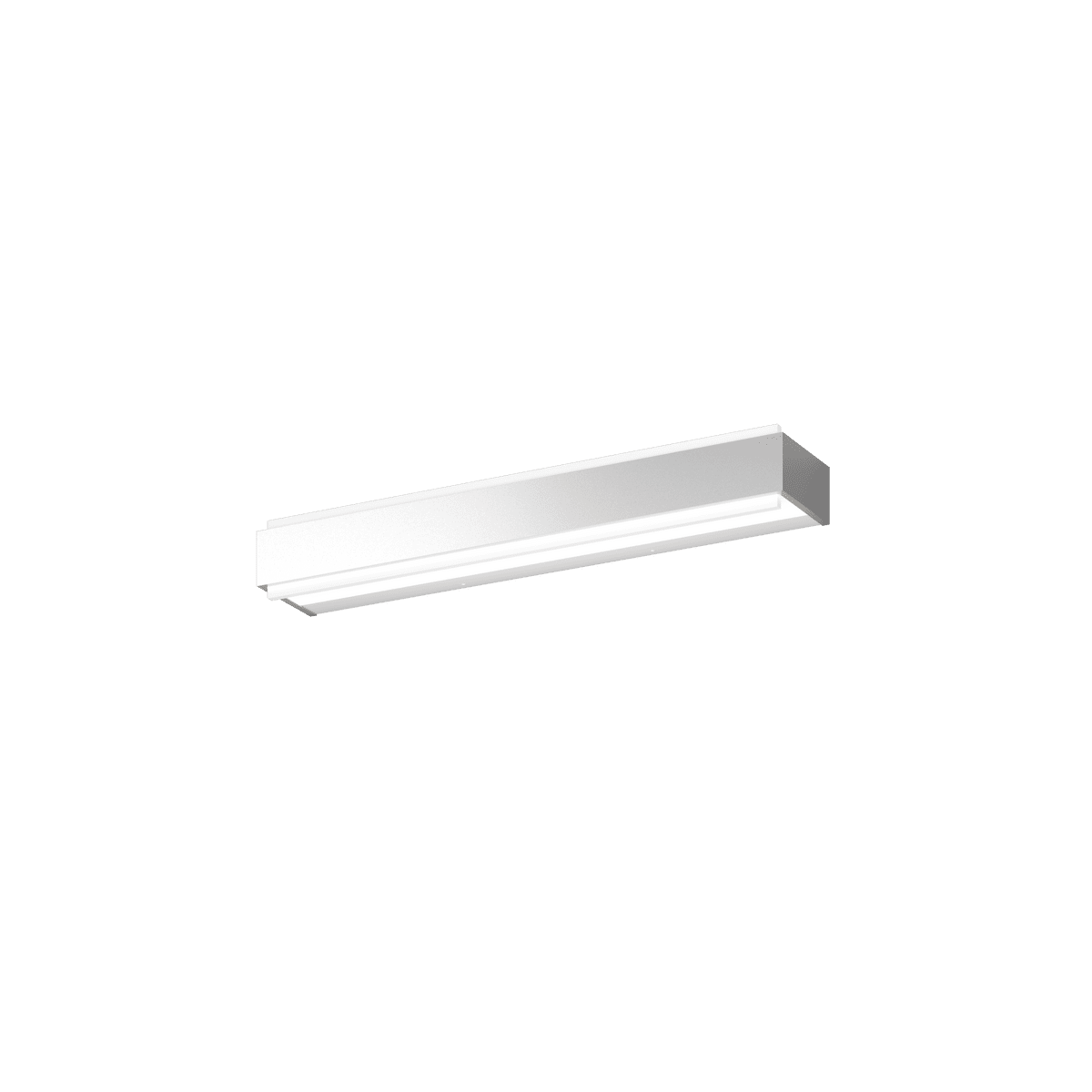 1213/55 DM-SI BIOS APPLIQUE /PLAFONIERA GRANDE SILVER A LED INTEGR. SWITCH 3000/4000CON DIFFUSORE IN METACR. SATIN.