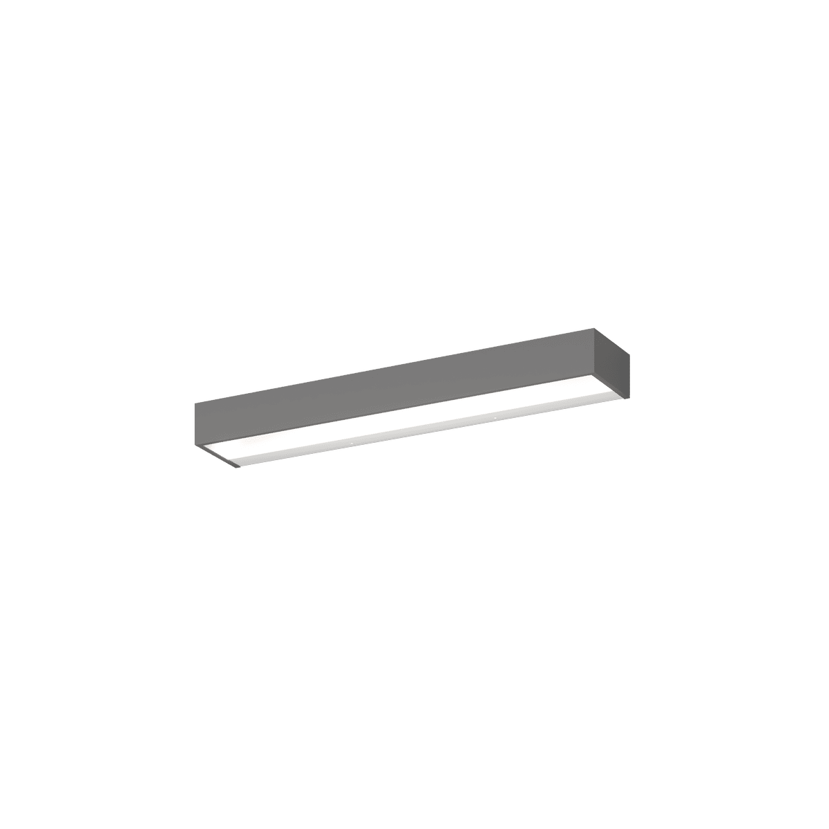1213/55-GA BIOS APPLIQUE /PLAFONIERA GRANDE GRIGIO ANTRACITE A LED INTEGR. SWITCH 3000/4000