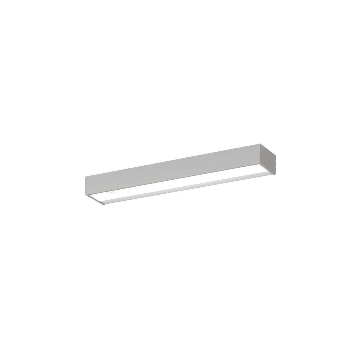 1213/55-GR BIOS APPLIQUE /PLAFONIERA GRANDE GRIGIO A LED INTEGR. SWITCH 3000/4000