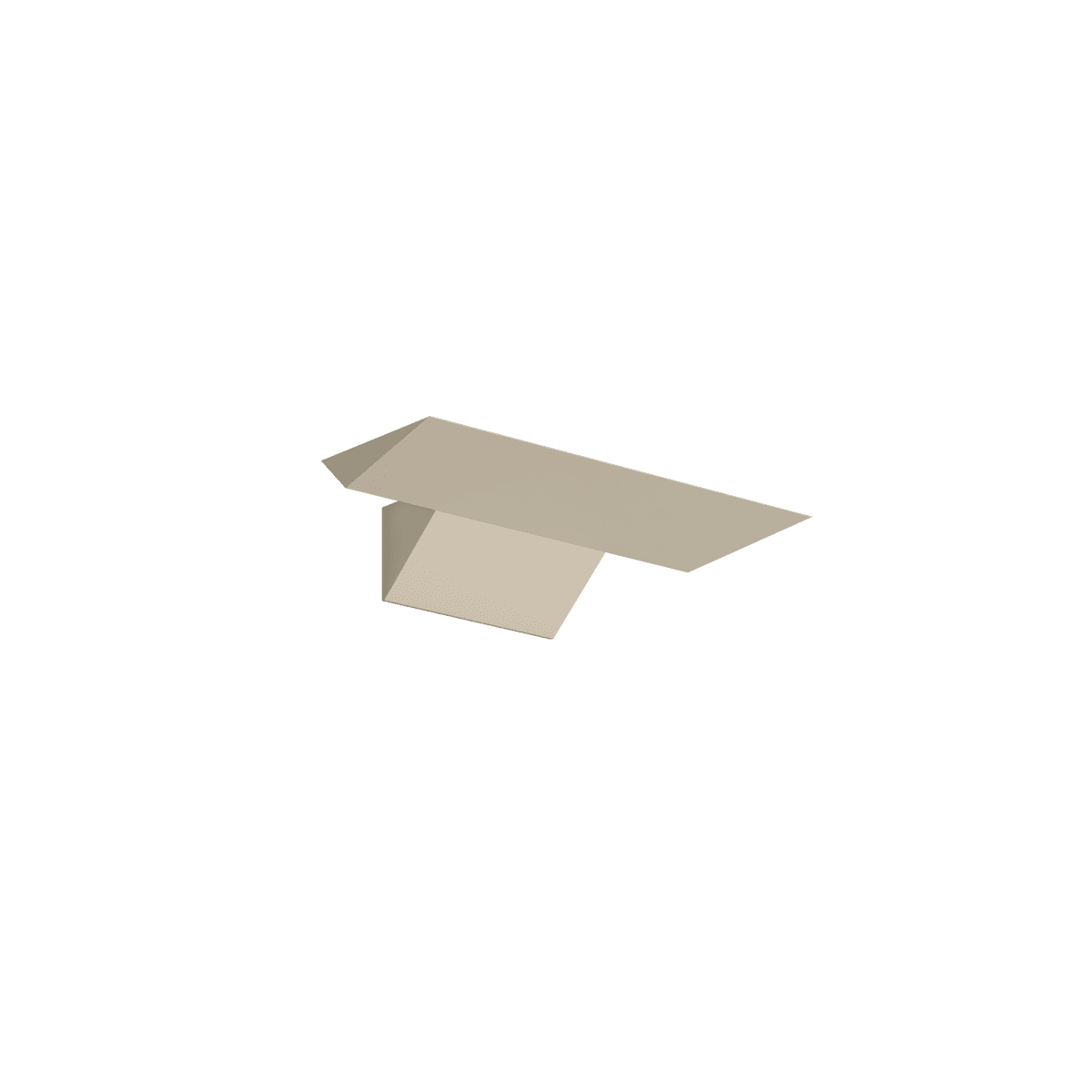 1214/30-SA TERA APPLIQUE MONOEMISSIONE PICCOLA SABBIA A LED INTEGR. SWITCH 3000/4000