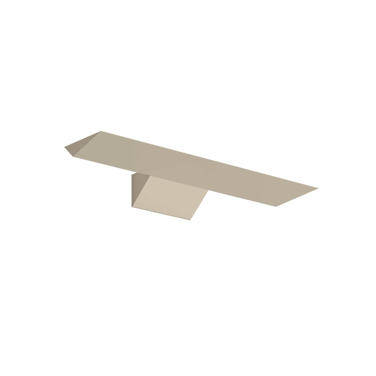 TERA APPLIQUE MONOEMISSIONE GRANDE SABBIA A LED INTEGR. SWITCH 3000/4000