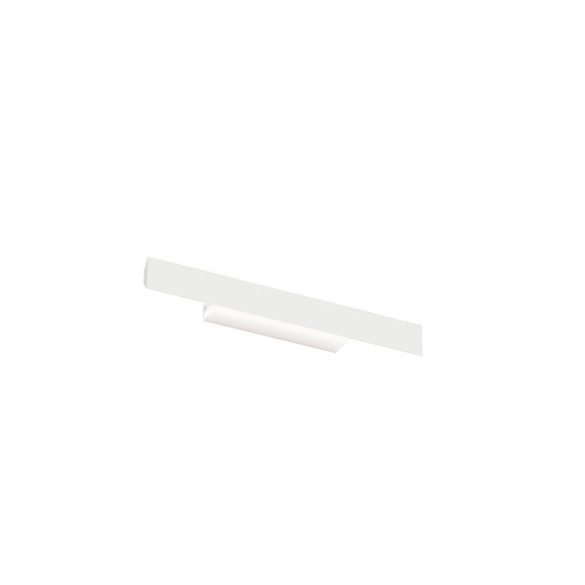 1216/A40-BI MALIKA APPLIQUE 40 CM.BIANCO LED 12W CCT SWITCH CRI 90