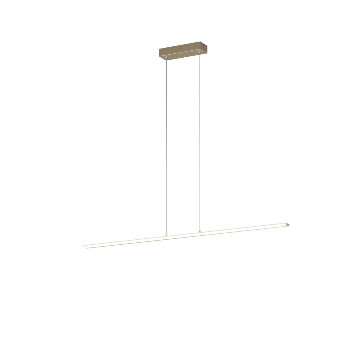 MALIKA SOSPENSIONE 120 CM. ORO CHAMPAGNE LED 42W CCT SWITCH CRI90