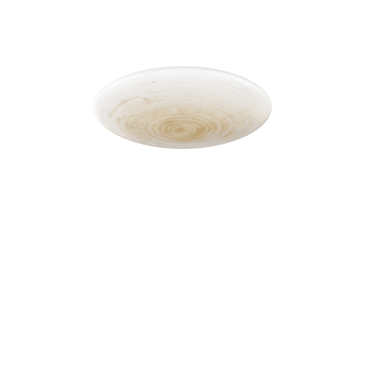 JELLY APPLIQUE/PLAFONIERA 50 CM. 3 LUCI VETRO OPALE CON DECORO GEL ORO