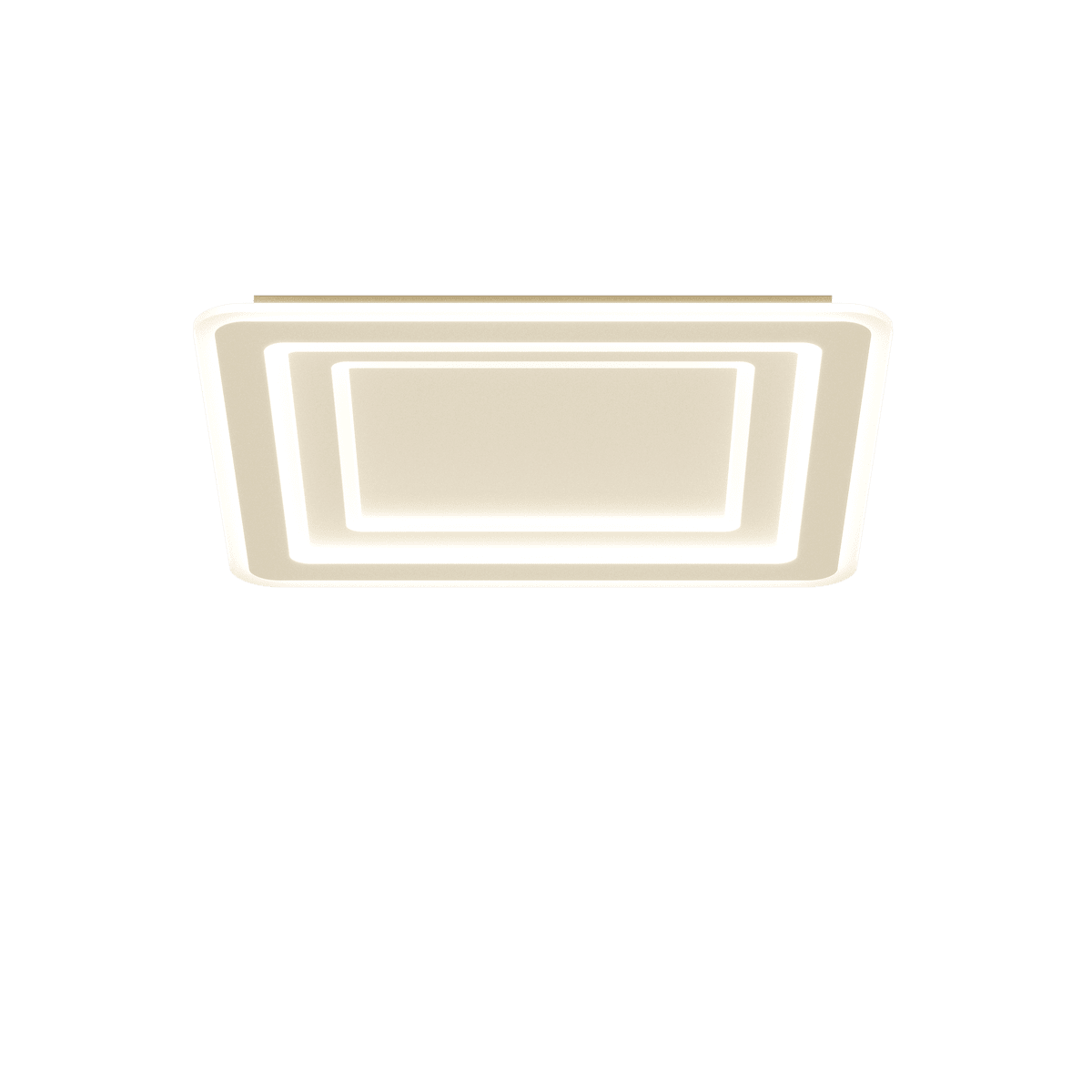 1220/65-SA ZOOM APPLIQUE/PLAFONIERA QUADRA 65X65 SABBIA CCT 3000/3500/4000 SWITCH