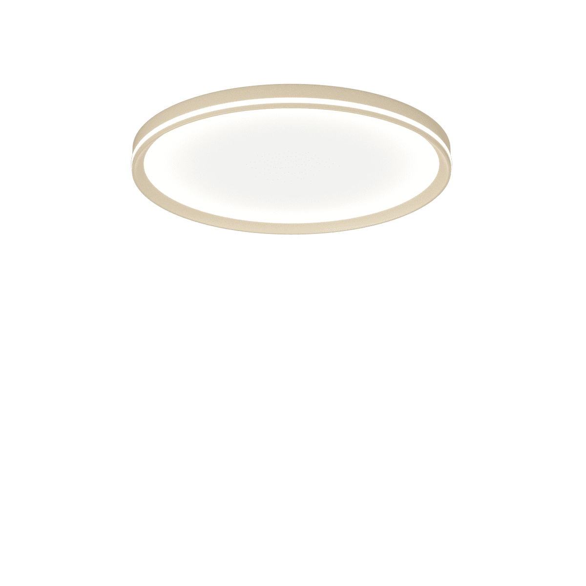 1222/60-SA AERA APPLIQUE/PLAFONIERA D.60 CM. SABBIA BIEMISSIONE DOPPIA ACCENSIONE WALL STEP + CCT 3000/3500/4000 SWITCH