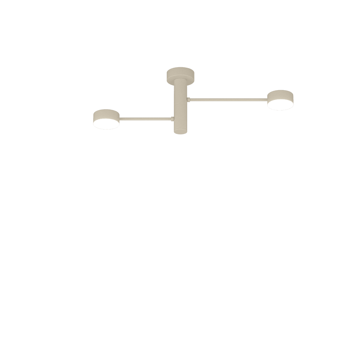 1227/2-SA OCTOPUS APPLIQUE/PLAFONIERA 2 LUCI SABBIA