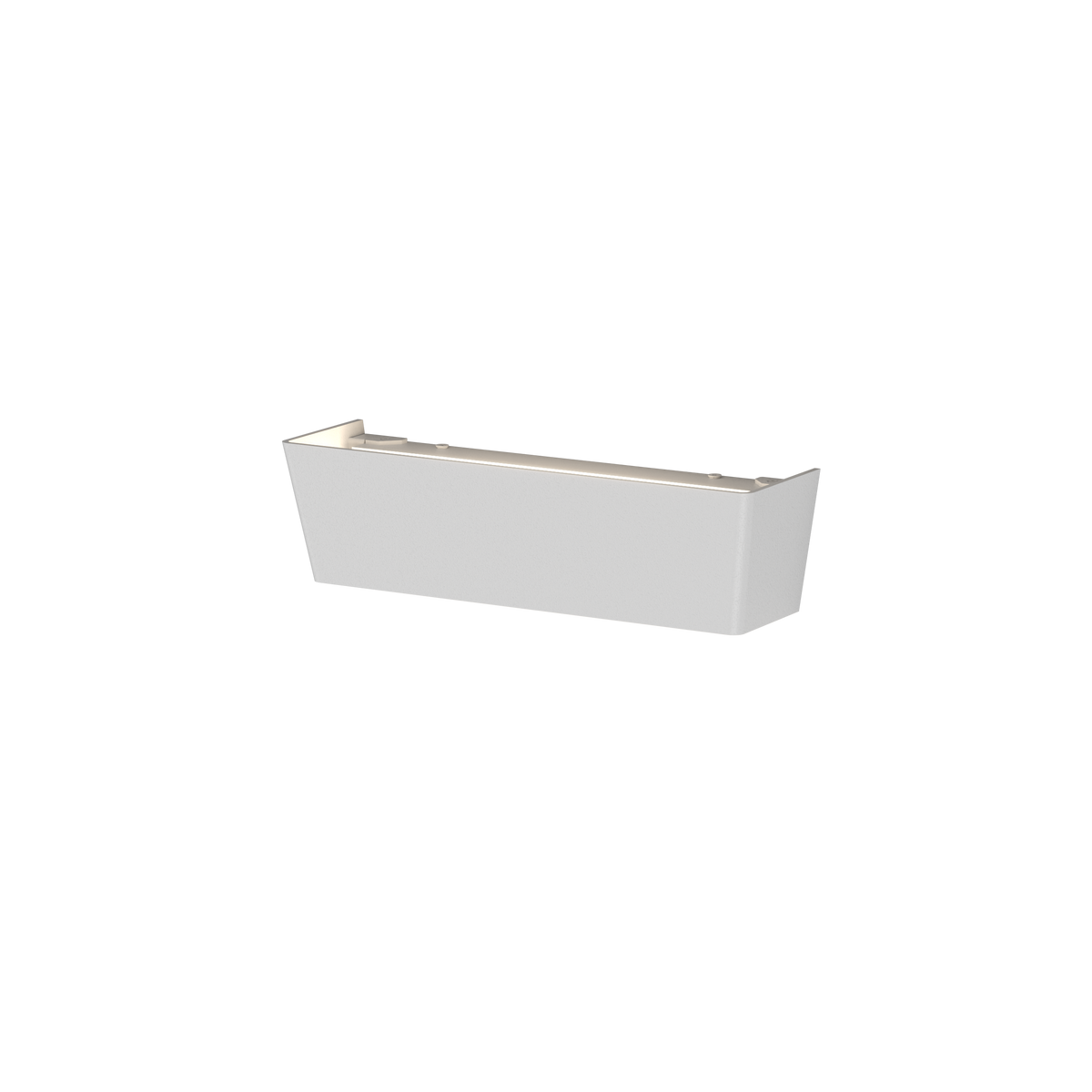 1235/AP-BI KING APPLIQUE 34 CM. BIANCO A LED INTEGR. SWITCH 3000/3500/4000