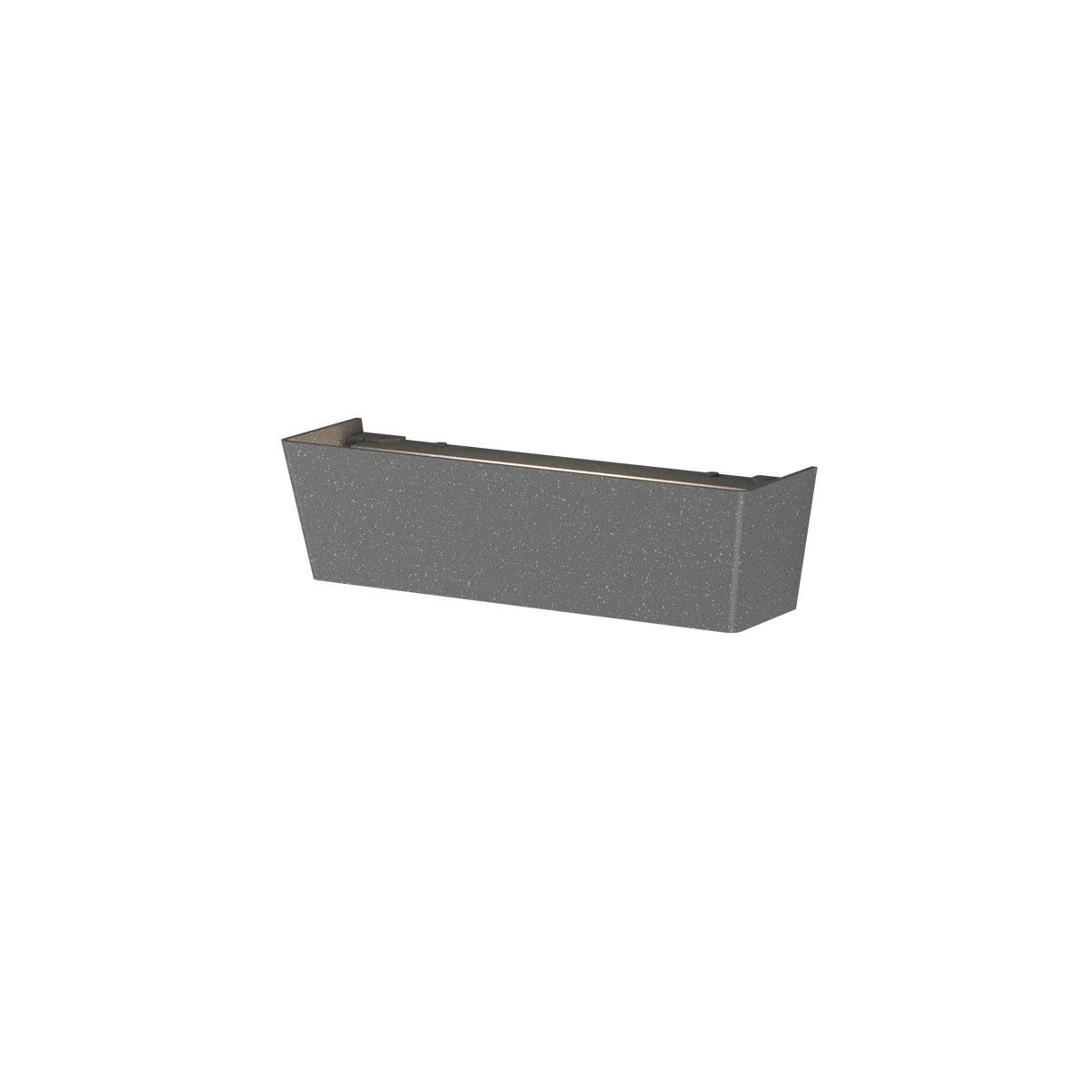 1235/AP-GA KING APPLIQUE 34 CM. GRIGIO ANTRACITE A LED INTEGR. SWITCH 3000/3500/4000