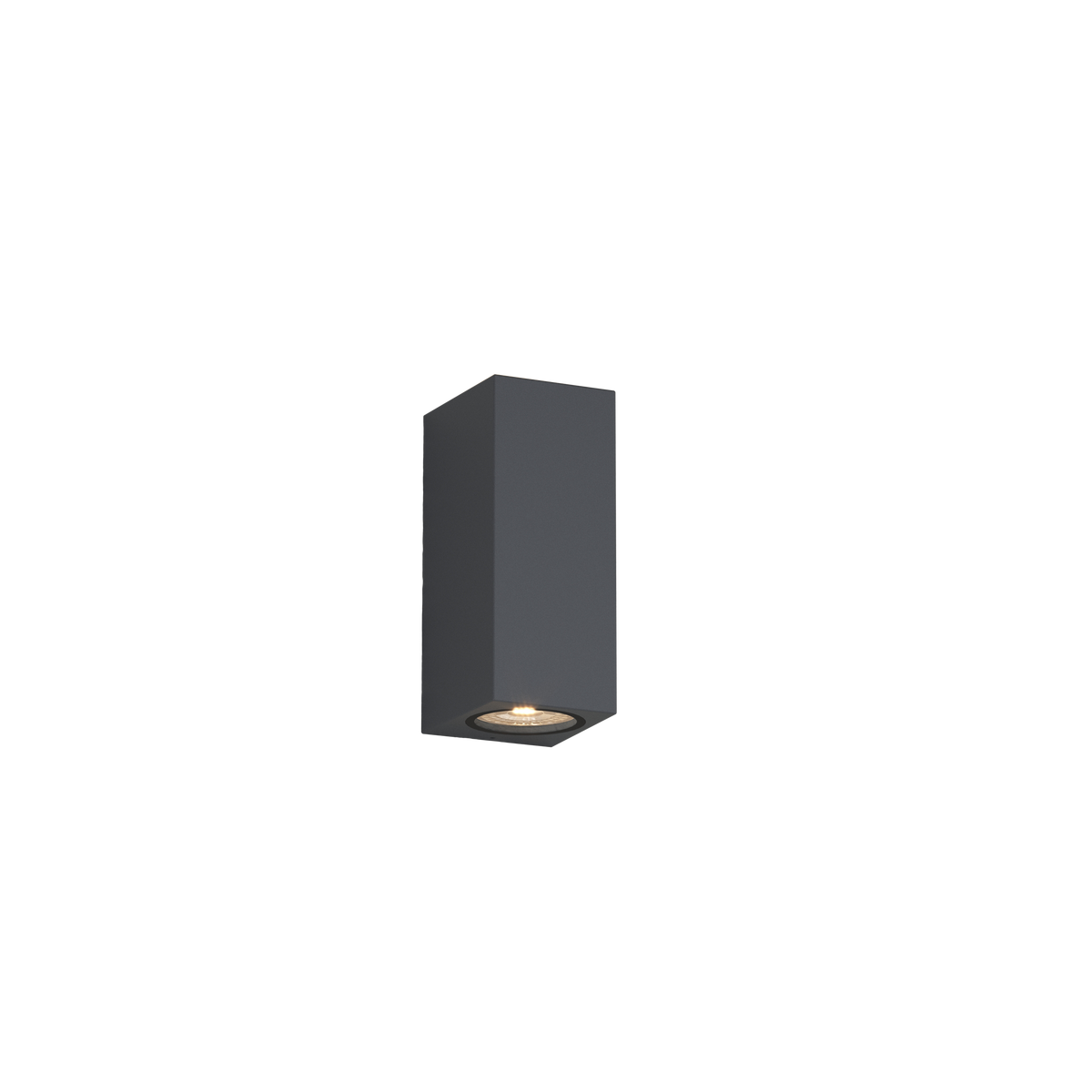 ATENE/AG-GA ATENE APPLIQUE BIEMISSIONE 2 LUCI GRIGIO ANTRACITE IP65 IK04 GU10 NON INCLUSA
