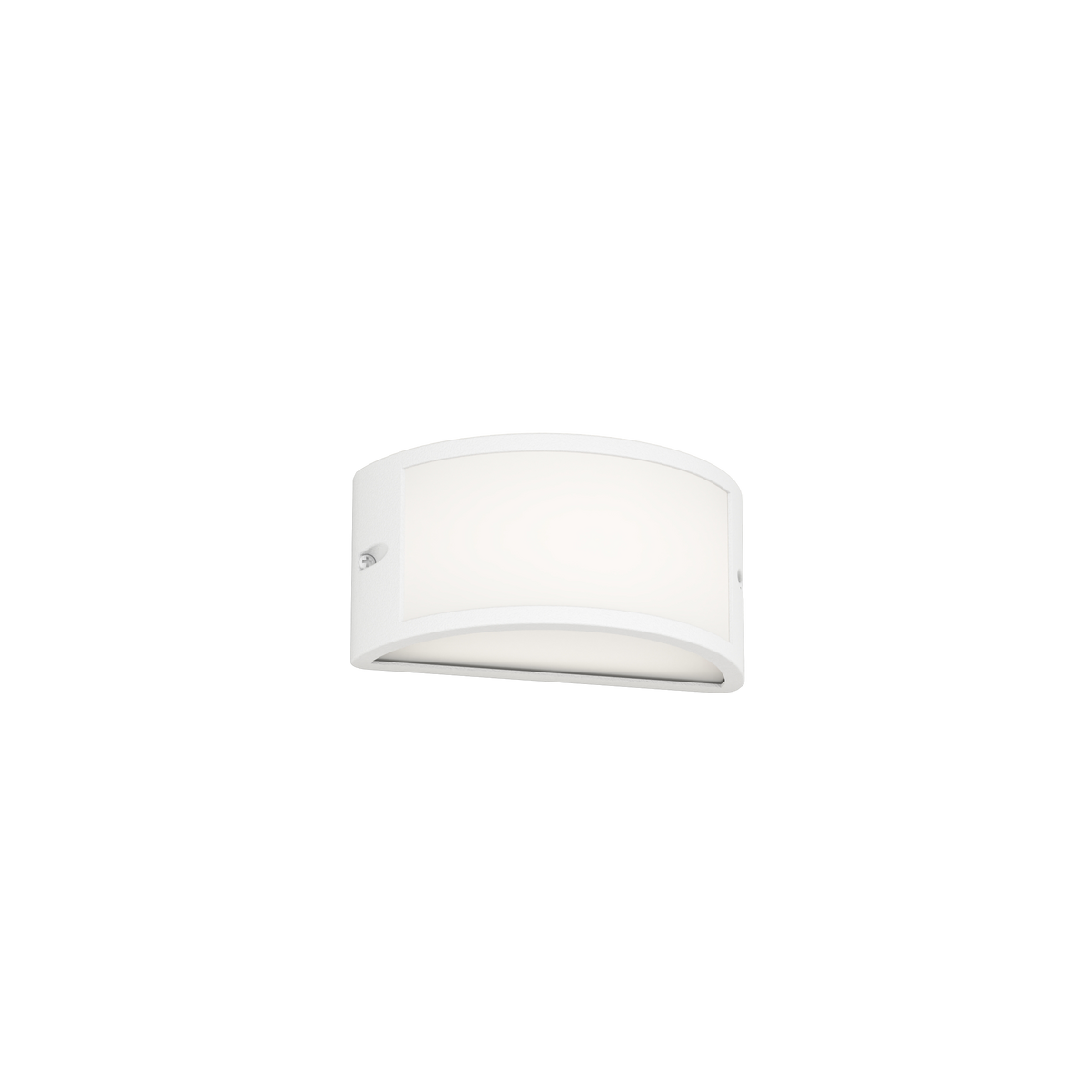 CAIRO-BI CAIRO APPLIQUE/PLAFONIERA RETTANGOLARE PICCOLA 22CM. 2 LUCI BIANCO IP54 GX53 NON INCLUSE