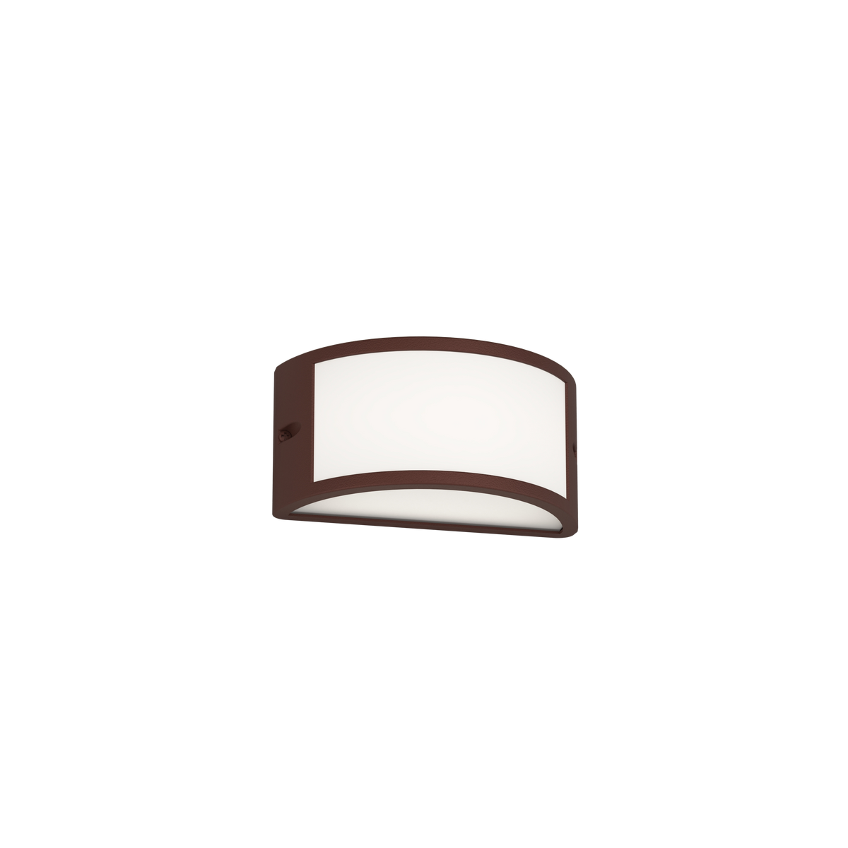 CAIRO-CO CAIRO APPLIQUE/PLAFONIERA RETTANGOLARE PICCOLA 22CM. 2 LUCI CORTEN IP54 GX53 NON INCLUSE